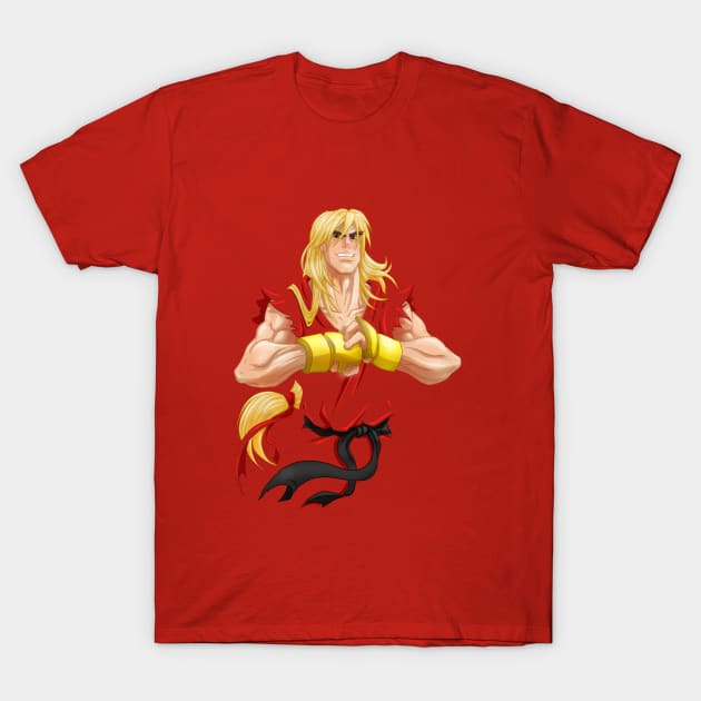 Ken Masters T-Shirt by jonny5alves